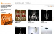 Catálogo de KloBe en el ambiente Iluminación de Webmueble