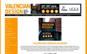 Captura de pantalla de la web de 'Valencian Design'