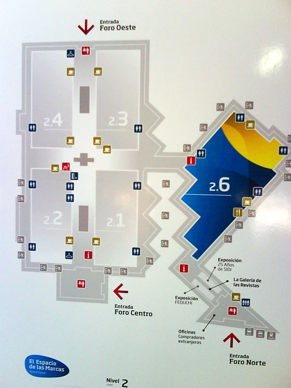 Mapa Ideas&Pasión Feria Hábitat Valencia