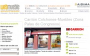 Carrión colchones-muebles añade tres nuevas tiendas a Webmueble, disponiendo actualmente de un total de cuatro en el portal de búsqueda de muebles, decoración e interiorismo de España