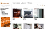 Catálogo de Úbeda y Rico en Webmueble