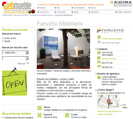 Farucho Mobiliario en Webmueble