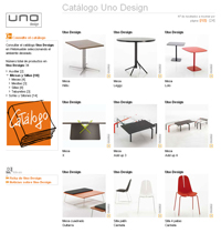 Catálogo de Uno Design en Webmueble