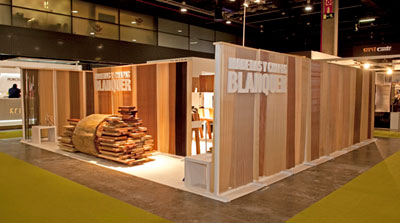 El stand de Blanquer en FIMMA-MADERALIA 2011, uno de los más aclamados en esta edición de la Feria