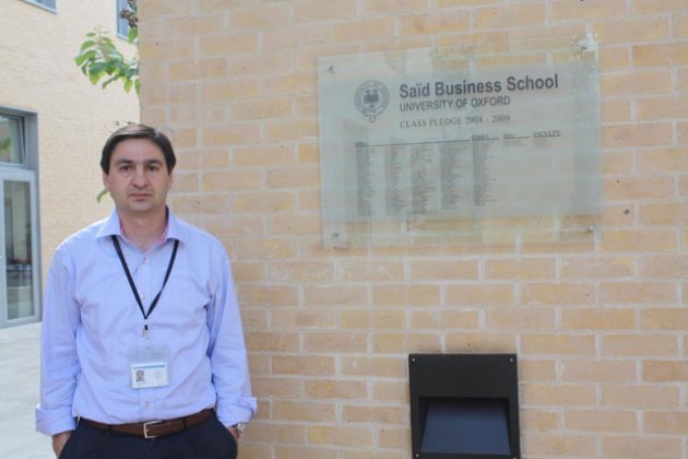 J. Javier Iborra en la Saïd Business School de Oxford University