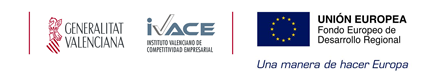 Logos financiadores Proyectos IVACE