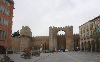 Fotografía de la muralla de Ávila. Fuente: FSMLRPH